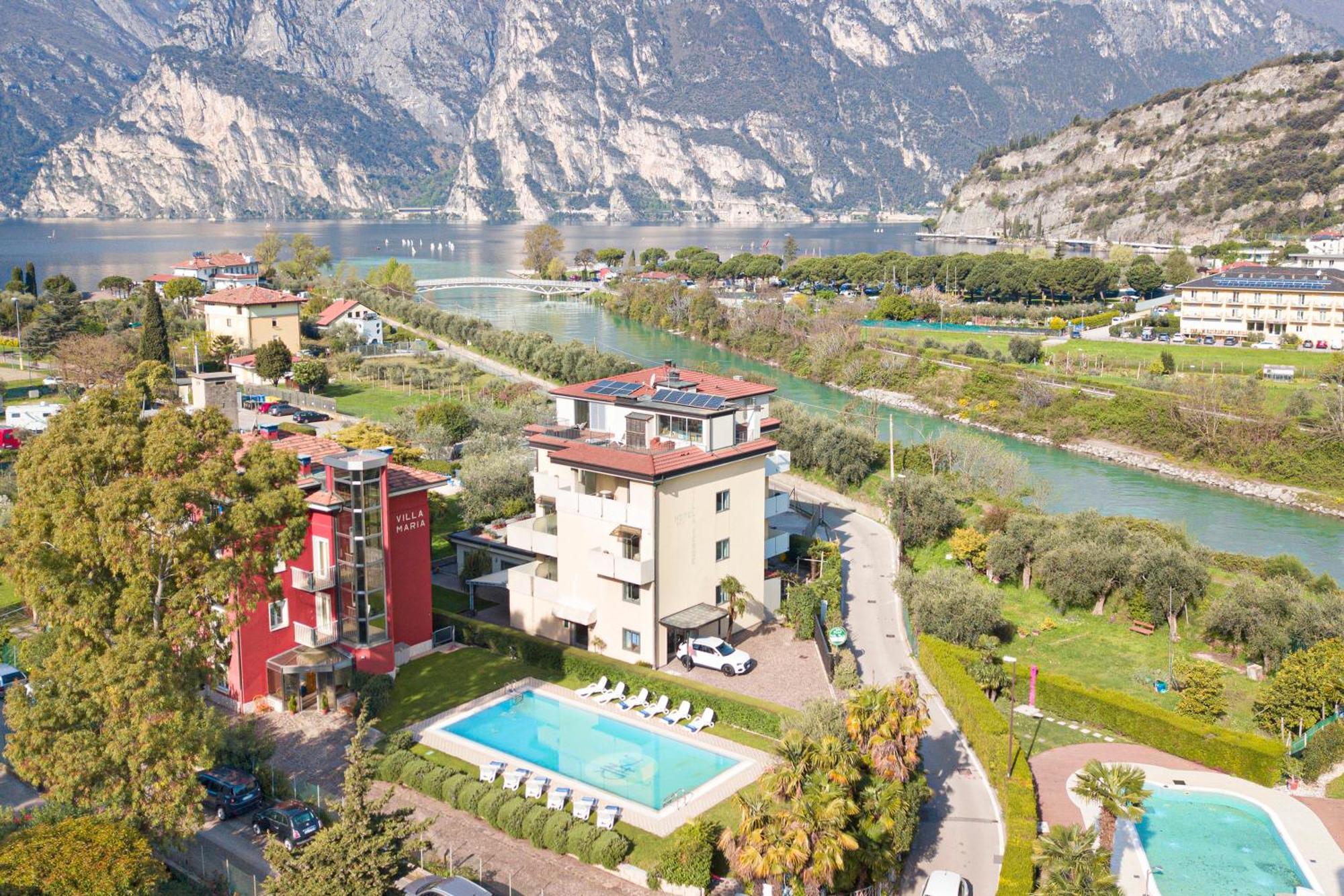 Bike & Wind Hotel Villa Maria - Happy Rentals Torbole Sul Garda Exterior photo