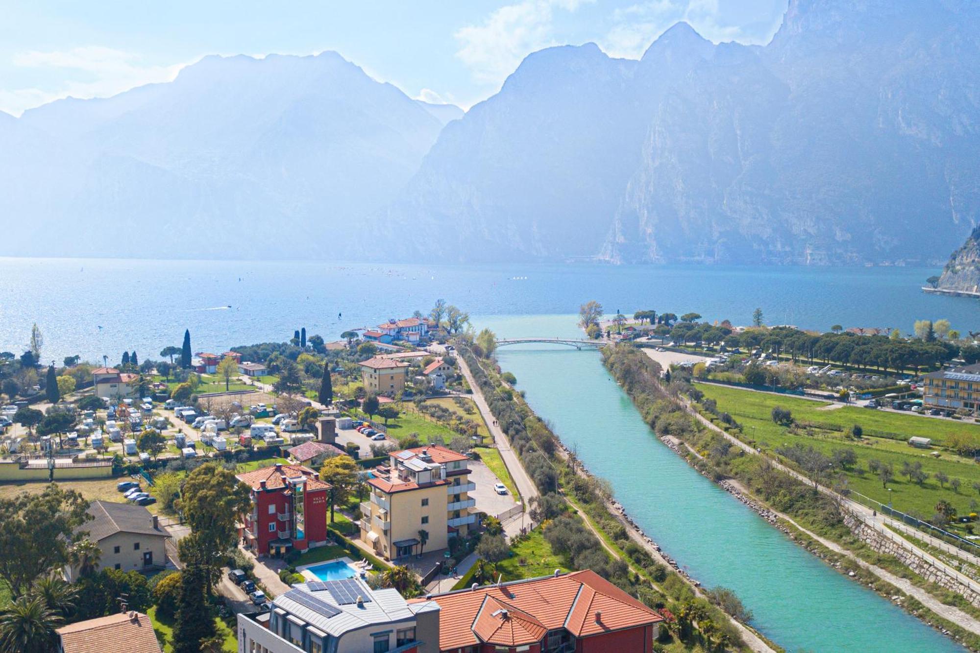 Bike & Wind Hotel Villa Maria - Happy Rentals Torbole Sul Garda Exterior photo